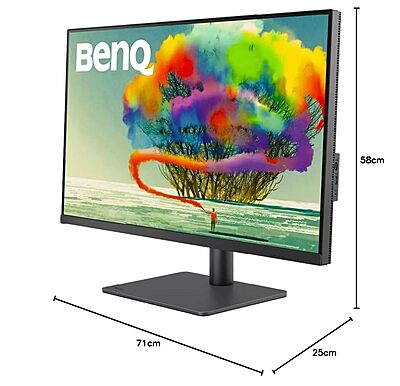 BenQ 31.5-Inch, 4K UHD 2160p, 60Hz, IPS Panel, USB Type-C, PD3205U