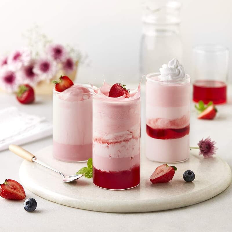 Borosil Vision Glass 350 ml Set of 6 pcs Transparent Drinking Glass |Borosilicate Glass Tumblers for Water, Cold Drinks, Juice | Flame Proof, Microwave & Dishwasher Safe | for Daily use & Gifting