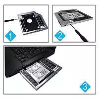 uPort BIG CADDY 12.7 mm Internal HDD Enclosure provides excellent protection, easy access, and supports multiple HDD sizes for reliable performance.