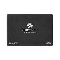 Zebronics (Sd13) 128Gb SSD offers high-speed data transfer, reliable performance, and compact design. Ideal for upgrading your laptop or desktop, it enhances boot times and application loading.