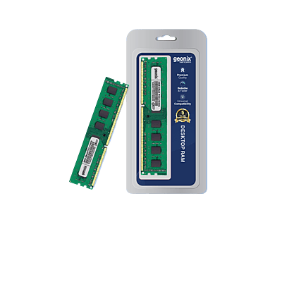 Geonix 4GB DDR3 1600 MHz RAM, (8x2) IC, 240 Pin, 5 Years Warranty, GXDRD3(16)4GB Geonix 4GB DDR3 1600 MHz RAM, (8x2) IC, 240 Pin, 5 Years Warranty, GXDRD3(16)4GB