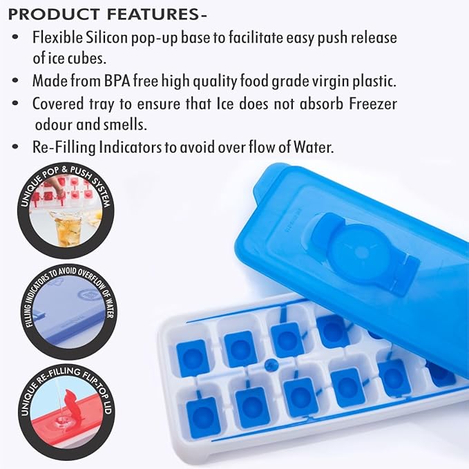 Signora Ware Ice Tray With Silicon
