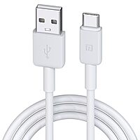 Portronics Konnect Link – Type-C Cable, 3A, 1M, White. Fast charging and data transfer, durable design, compatible with various devices, perfect for everyday use, reliable performance.