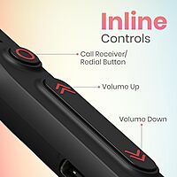 Portronics Harmonics Z11 Bluetooth In-Ear Headset – V5.3, Type-C | 35Hrs Play Time | Magnetic Latch