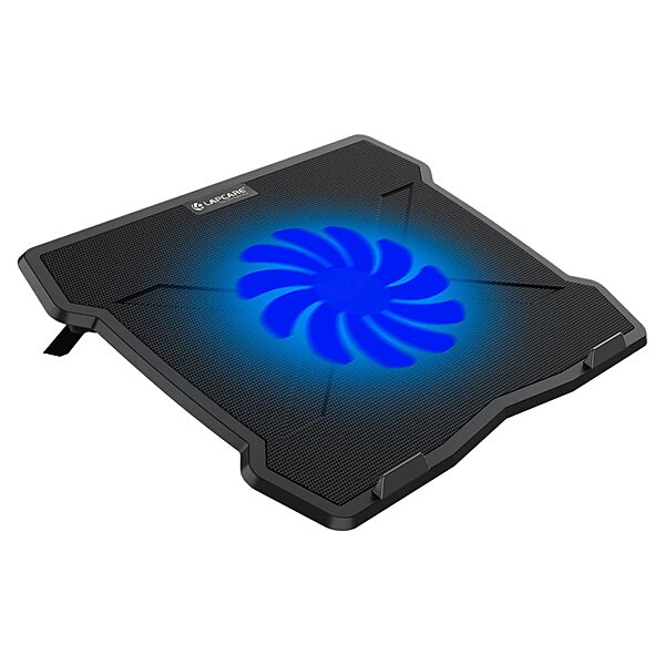 Lapcare Lapkool-I LLS‑001 Laptop Cooling Pad – 1000 RPM Fan, Ergonomic Tilt, USB-Powered