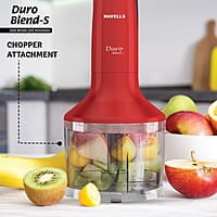 Havells Duro Blend S With Chopper Attachment 300W - Low Noise Copper Dc Motor