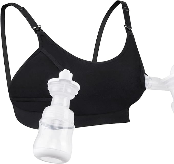 Hands-Free Pumping & Nursing Bra - Adjustable, Supportive, and Comfortable Maternity Wear for Breastfeeding Moms Hands-Free Pumping & Nursing Bra - Adjustable, Supportive, and Comfortable Maternity Wear for Breastfeeding Moms