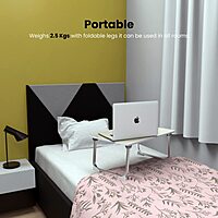 POR 1571 My Buddy J Portable Laptop Table – Folding Legs |1 Year Warranty