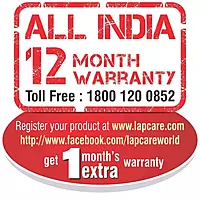 Lapcare Lapcam HD 720MP Webcam – 720p HD Video | Noise-Isolated Microphone | Wide Angle Lens | Low-Light Performance | USB Plug & Play | Black