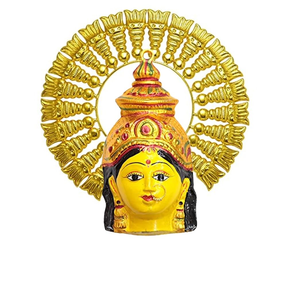 Laxmi Mukhota|Varalakshmi Idol Leaf Kireedom|Golden Arch Amman Laxmi Mukhota|Varalakshmi Idol Leaf Kireedom|Golden Arch Amman