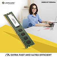 Lapcare High Performance RAM – Faster Speed, Smooth Multitasking & Gaming