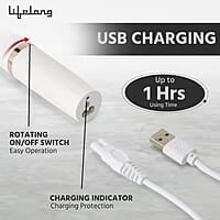 Lifelong Rechargeable Trimmer for Women 4 in 1 Women Trimmer, Bikini Trimmer for Women, 60 Minutes Runtime