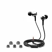 Sony MDR-EX255AP In-Ear Wired with Mic – Tangle-Free Cable|Clear Stereo Sound |3.5mm Audio