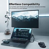 Portronics Toad 101 Wired Optical Mouse – 1200 DPI | USB Plug & Play | High Optical Tracking | 1.25m Cable | Black | PC & Laptop Use