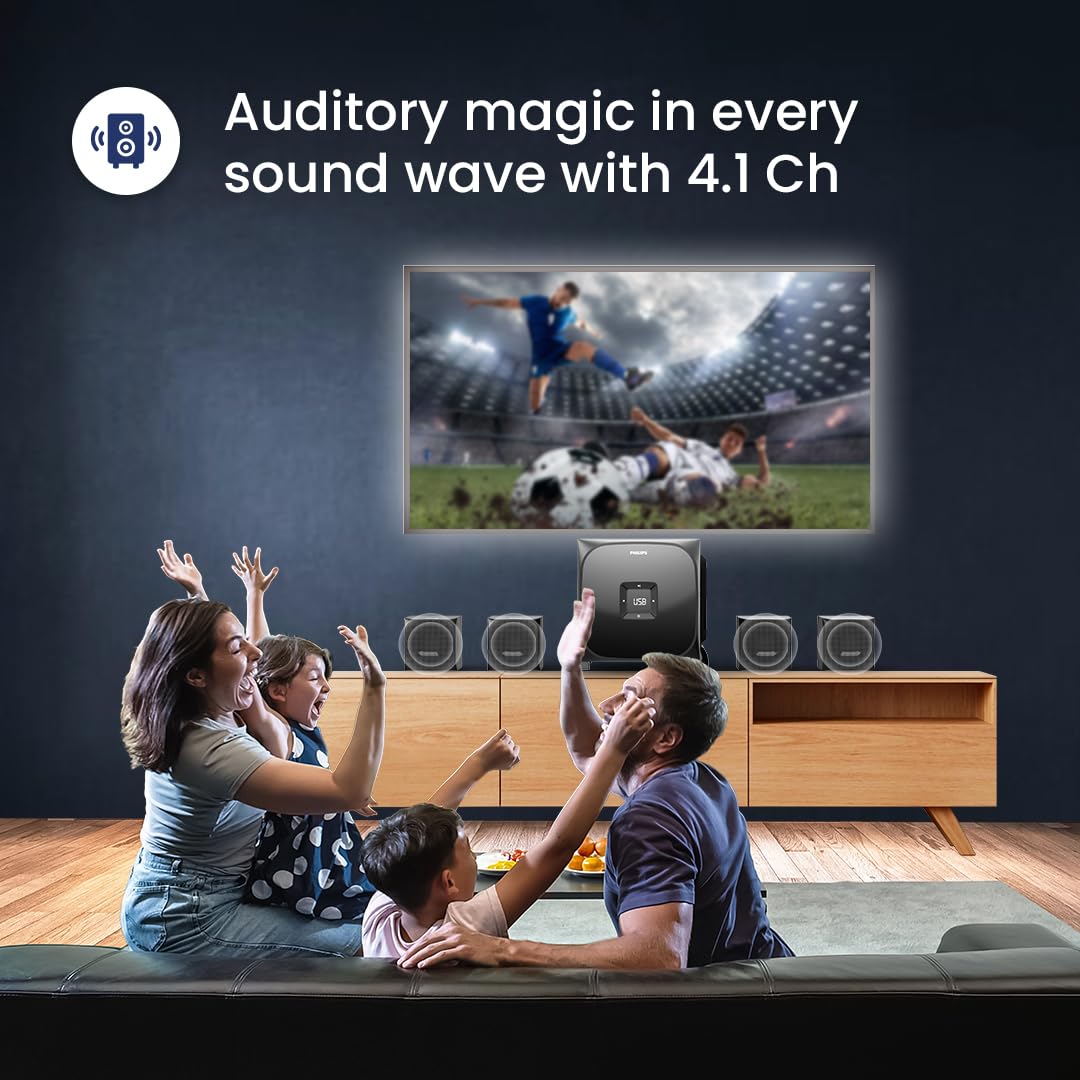 Philips SPA8170B/94 4.1 Channel Speaker