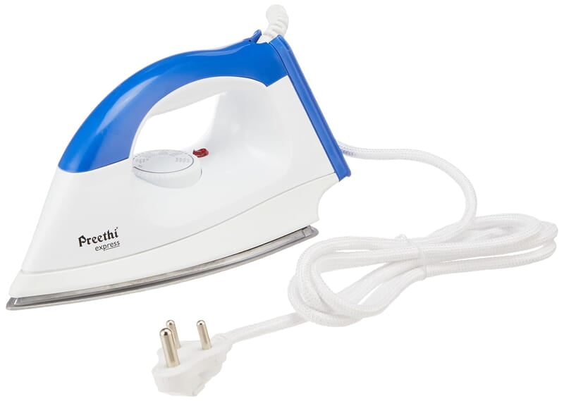 Preethi Plastic Express 1000-Watt Dry Steam Iron