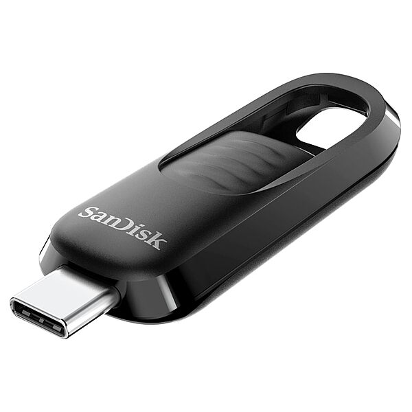 SanDisk Ultra Slider USB Type-C Flash Drive, 128GB - New Arrival
