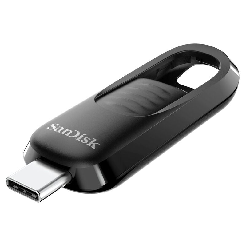 SanDisk Ultra Slider USB Type-C Flash Drive, 128GB - New Arrival