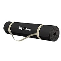 Lifelong Yoga mat for Women & Men EVA Material 4mm Anti-Slip Yoga Mat for Gym Workout
