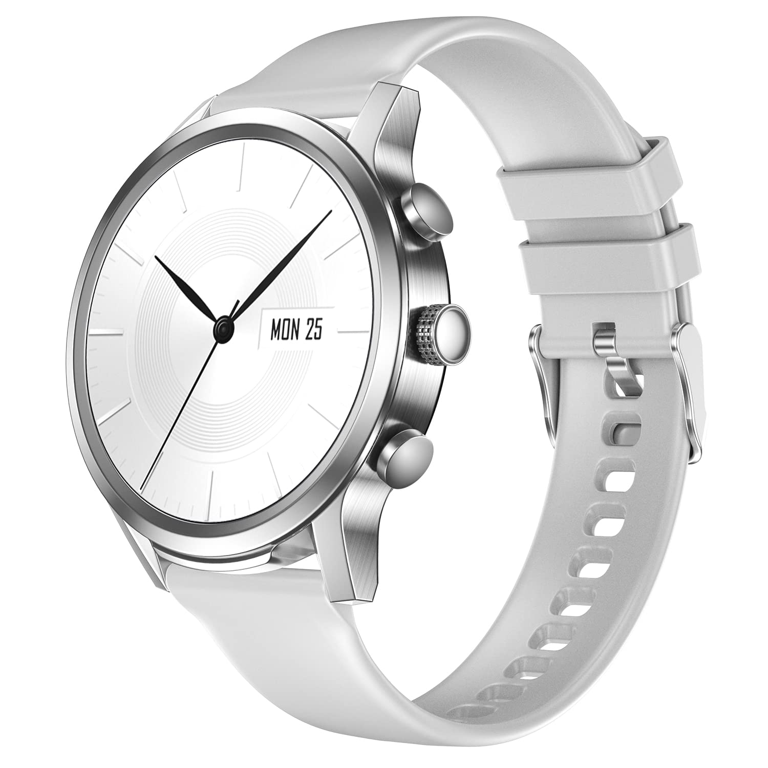 FireBoltt Infinity 1.6" Round Display Smart Watch Silver