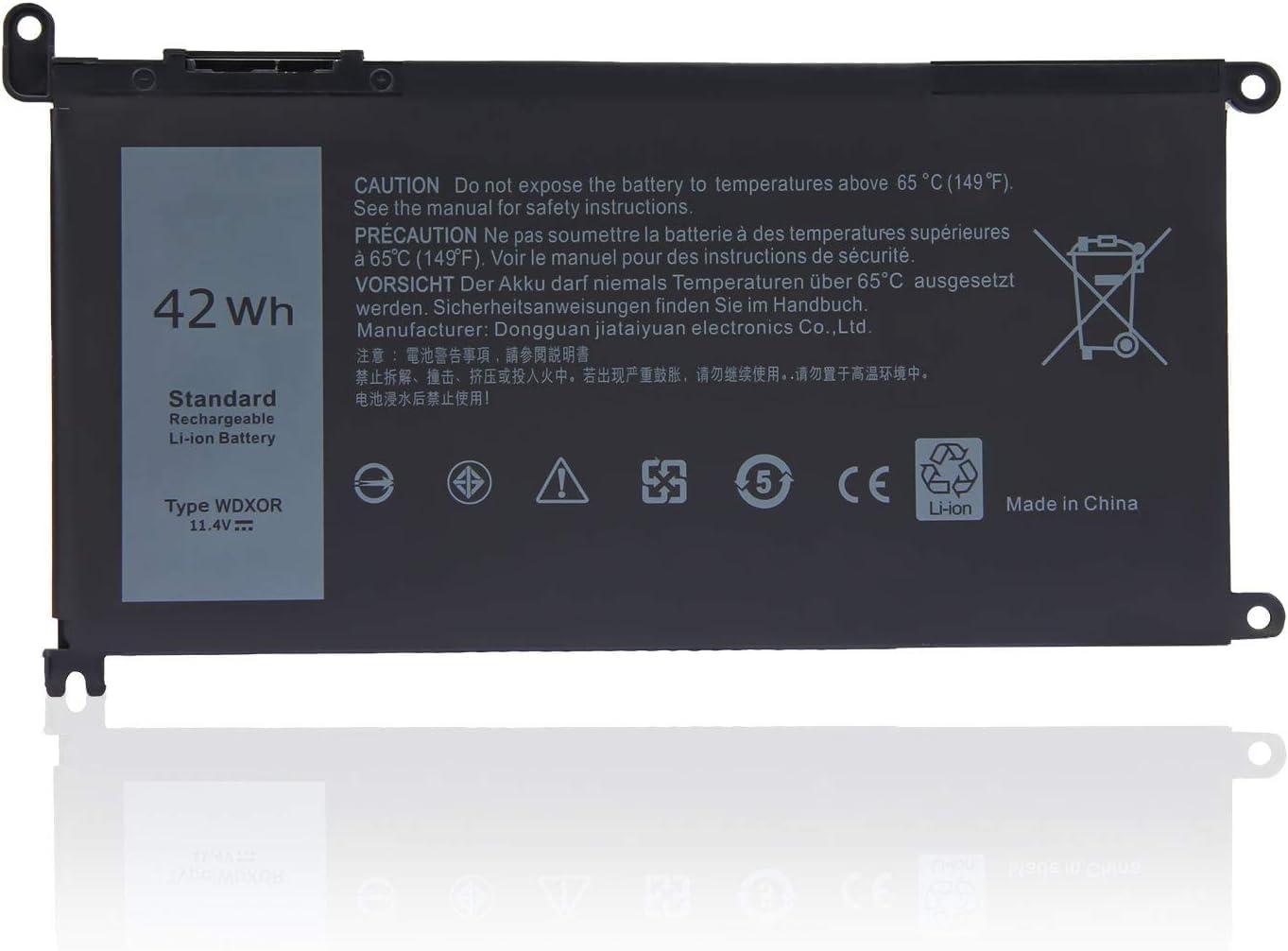 Dell 7579 laptop battery offers reliable performance with a capacity of 42Wh. It ensures long-lasting power for your device, making it ideal for work and entertainment on the go.