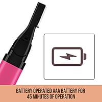 Havells FD5006 Trimmer, Easy and Smooth Hair Removal, Ideal for Upper Lip, Side burns and precise shaping of eyebrows