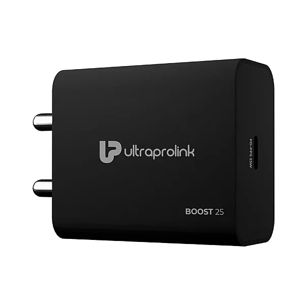 UltraProlink UM1347BLK - Boost PD 25W Travel Charger (Black)