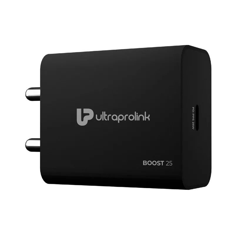 UltraProlink UM1347BLK - Boost PD 25W Travel Charger (Black)