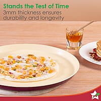 Wonderchef Bellagio Dosa Tawa 28 cm Non-Stick Ceramic Coating  mm Thickness