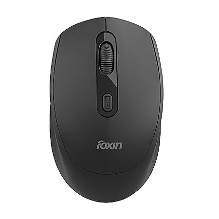 WIRELESS MOUSE FOXIN FLOW BT+2.4GHZ DPI (BLACK)
