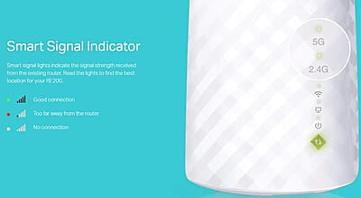 TP-Link RE200 Wireless Range Extender TP-Link RE200 Wireless Range Extender