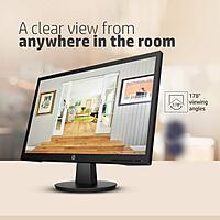 HP 21.5 Inches FHD Monitor features a sleek design, vibrant colors, and sharp visuals. Perfect for work or entertainment, it offers HDMI and VGA connectivity for versatile use. Enjoy stunning clarity!