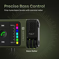 Portronics Auto Tune | Bluetooth Car Audio with Enhanced Bass Control, delivering superior sound quality and seamless connectivity for an immersive driving experience. Tune in and enjoy!
