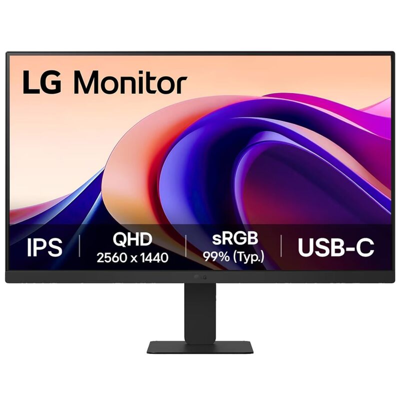 LG 24U631A-B 24 Inch Monitor – QHD IPS | 100Hz | HDR10 | 99% sRGB