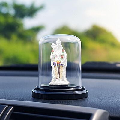 999 Pure Silver Murugan Idol