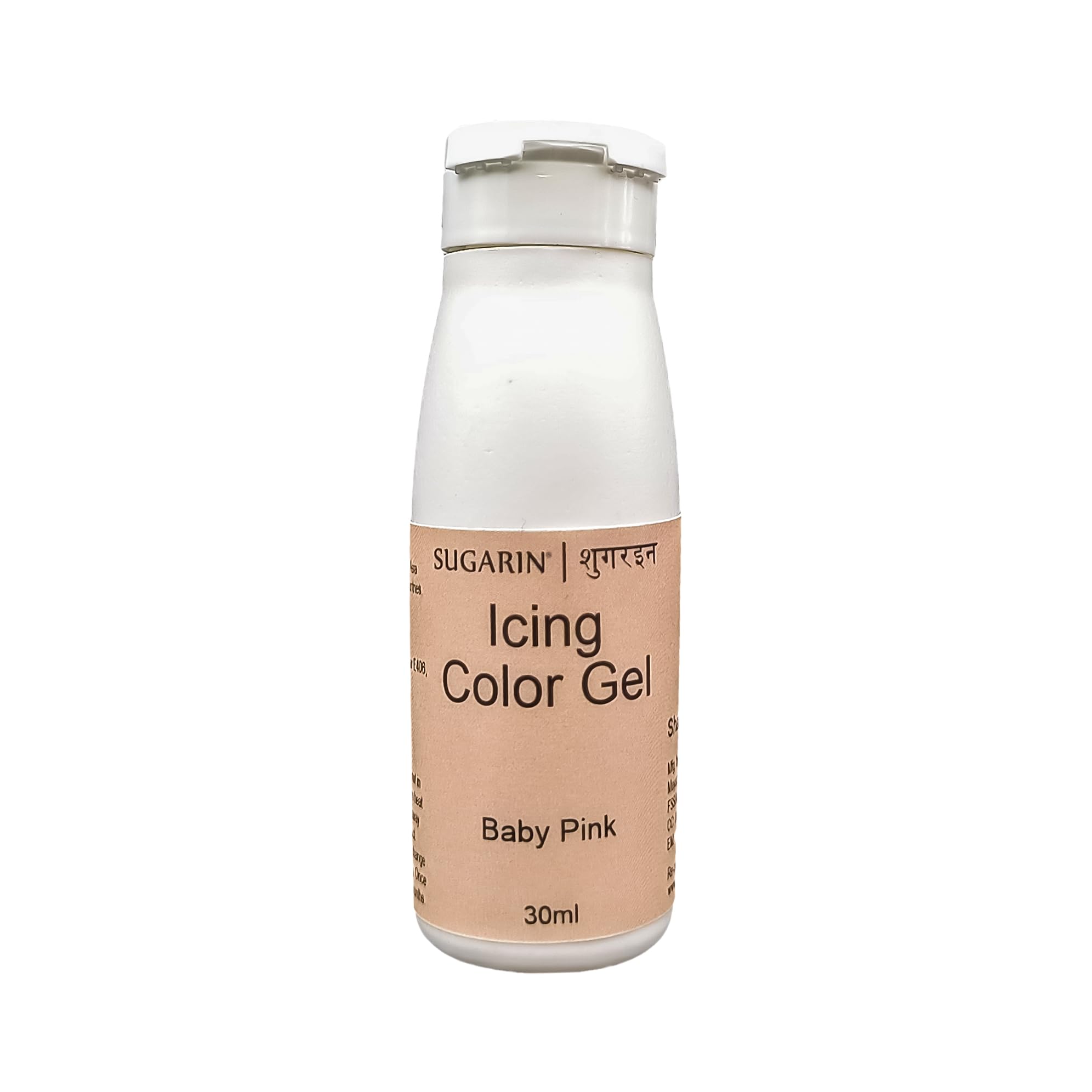 Sugarin baby pink icing gel color