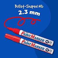 Artline 400XF Red Paint Marker (Pack of 10) Artline 400XF Red Paint Marker (Pack of 10)