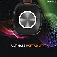 Just Corseca Sstrike 40W Bluetooth Speaker – BT 5.3 | LED Light Sync | TWS | Black