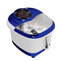 Lifelong Foot Spa Machine: Pedicure, Foot Spa, Massager - Relaxing Heat & Bubbles for Ultimate Foot Massage at Home – 12 Massage Rollers