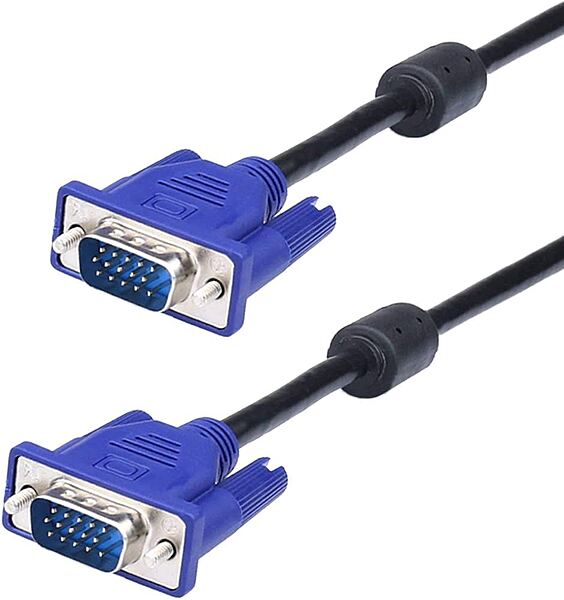 Live Tech LT-NAVO VGA Cable 3M – High-Quality Connection for PCs, Monitors & Projectors