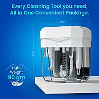 Portronics Clean ONE 16-In-1 Cleaning Kit for Laptop, Mobiles, and Tablets – White