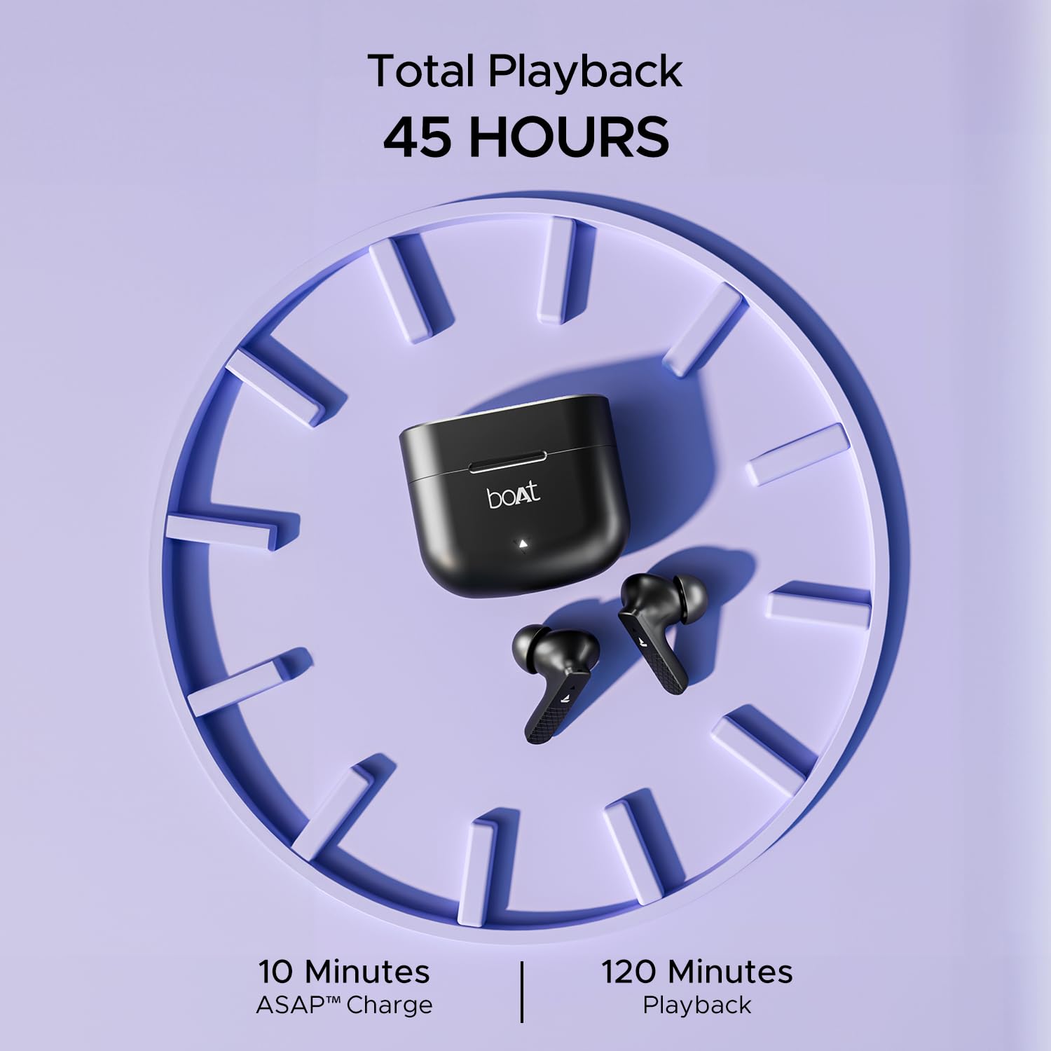 boAt Airdopes 91 (Active Black) boAt Airdopes 91 (Active Black)