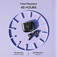 boAt Airdopes 91 Truly Wireless in Ear Ear Buds w/ 45 hrs Playtime, Beast Mode with 50 ms Low Latency, Dual Mics with ENx Tech, ASAP Charge, IWP Tech, IPX4 & Bluetooth v5.3