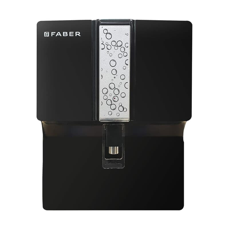 Faber Galaxy Fresh Alkaline RO+UV+MAT, 7 Liters, 8 Stage Water Purifier with Upto 2500 TDS, Black