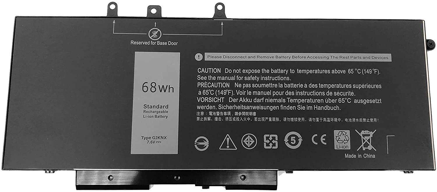 Techie Dell GJKNX Replacement Battery – Techie 3-Cell, high-performance lithium-ion battery designed for Dell laptops. Reliable power source, easy installation, and long-lasting du