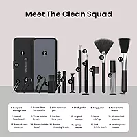 Portronics Clean N 18-In-1 Cleaning Kit for Laptop, Mobiles, and Tablets – Black