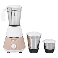 Faber Marvel 500W Blender Mixer Grinder,Low-Noise, Up to 18000 RPM Speed