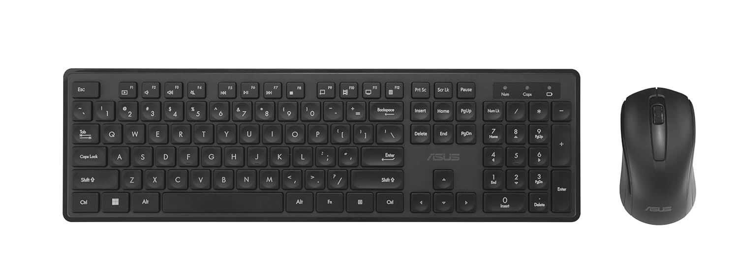 Open Box ASUS Wireless Keyboard and Mouse Set CW101