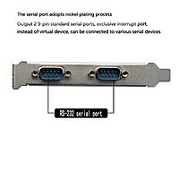Hammok PCI Serial Card – 2 COM Port Adapter offers reliable connectivity for serial devices. Ideal for industrial applications, it supports legacy systems and enhances data transfer efficiency.