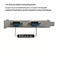 Hammok PCI Serial Card – 2 COM Port Adapter offers reliable connectivity for serial devices. Ideal for industrial applications, it supports legacy systems and enhances data transfer efficiency.